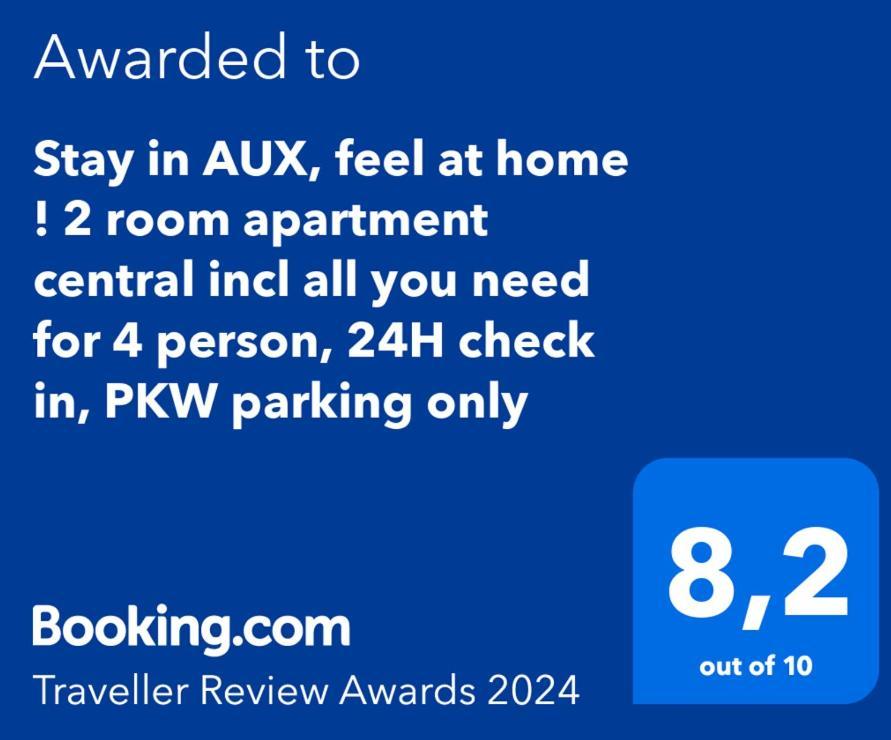 Stay In Aux, Feel At Home ! 2 Room Apartment Central Incl All You Need For 4 Person, 24H Check In, Pkw Parking Only Augsburg Buitenkant foto